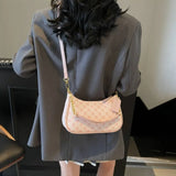 Pbong  Sweet Cherry & Pink Monogram Shoulder Bag Trendy Mini Underarm Purse for Women, Perfect for Casual Dating & Daily Stylish Outfit