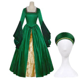 Pbong  Tudor Princess Mary Cosplay Dress, Renaissance Women's Dress For Halloween
