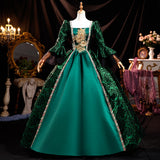 Victorian Marie Court Evening Dresses Baroque Historical Renaissance Theater Masquerade Party Gowns