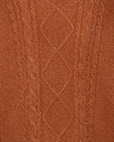 Glittery TS Cardigan Women Orange Chunky Knit Sweater with Star Embroidery Gold Thread Showgirl Cardigan Fans-make Tay Cardi