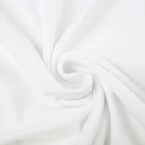White Backless Sleeveless Side Split Dress