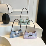 Pbong  Large Capacity Tote Bag Commuter Bag Women's Simple Underarm Bag Autumn Winter New Style City Minimalist PU Bucket Shape Magn...