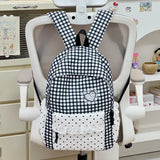 Women Teen Girls Plaid Backpack Cute Casual School Travel Daily Daypack Unbranded New Tend School Cute Travel Back Packs