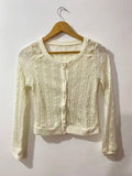 Last One Japan Liz Lisa Lace Knitted Long Sleeve Cardigan Sweater
