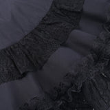Streetwear Gothic Lace Skirt Women Emo Alternative Y2k E-girl Lolita High Waist Skirt Harajuku Grunge Clubwear Female