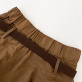 Tiered Ruffle Mini Skort with Belt Built-in Shorts High Waist A-line Short Skirts Women Teen-girl Summer Y2K Beach Vacation