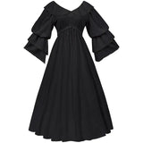 Pbong  Renaissance Women Dress Medieval Dress Halloween Corset Dress Forest Elven dress