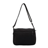 Pbong  Street Style Large Capacity Multi-Layer Crossbody Shoulder Bag Small Square Bag for Commuting Casual Simple Fashion Trendy Bag
