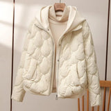 Fashion Coats Korean Style Loose Comfort Quilted Coat Women Jacket Women Parkas Warm Jackets Casual Coat New Winter Clothes