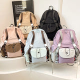 Women's Soft Big Cloth Backpacks New in Fashion Summer Backpack Girls School Book Bag Cute Travel Back Pack