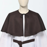 Pbong  Unisex Medieval Short Cape Cloak