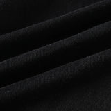 Women's Black Jeans Flare Pants Y2k Retro Emo 2000s Streetwear Fashion Trousers Harajuku Wide Yoga Pants 90s Aesthetic Clothes