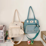 Girls Japanese Style Shoulder Bag Cute Ita Crossbody Bag Students Casual Bag Handbag Women Large Capacity Messenger Bag