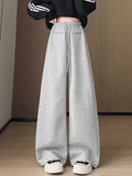 Streetwear Y2K Women Sweatpants Vintage Loose Hip Hop Design Pant Casual Fall Winter High Waist American Retro Bf Trousers