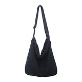 Pbong  Canvas Shoulder Crossbody Bags for Women High Quality Large Satchel Female Student Handbags Ladies Messenger Big Book Bag black bag tote bag