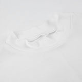 Elegant White Short Sleeves Maxi Dress