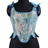Lolita Shirt Women Sexy Corset Top Fashion Waist Trainer Bustiers Blusas Y2k Body Shaper Ladies Underbust Camis Woman Clothing