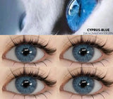 1 Pair Natural Colore Contact Lenses Color Contact Lenses for Eyes Blue Lenses Big Eye Lenses Yearl Eye Contacts Lenses