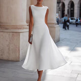 Pbong  Elegant Sleeveless Party Maxi Dress Women Summer Fashion Solid Color Backless Slim Long Dresses Casual