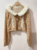 Last One Japan Liz Lisa Lace Knitted Long Sleeve Cardigan Sweater