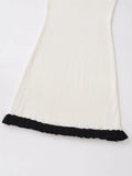 Square Collar Knit Pit Stripe Short Dress Chic Patchwork Sleeveless Slim Summer Women Dress Fashion Tight Female Clothing New