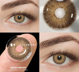 Natural Colored Contact Lenses For Eyes 1Pair Color Contact Lenses For Eyes Yearly Beautiful Makeup Contact Lense Eyes