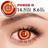 2pcs Halloween Colorful Contact Lenses Anime Cosplay Eye Lenses multicolored lenses Lenses White Black Red Lenses