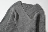 Pbong  New Autumn Winter Knitted Cropped Sweater Y2K Tops Women Long Sleeve Pullovers Sweater Legular Fashion Sweater Pull