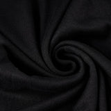 Gothic Black Side Split Maxi Dress