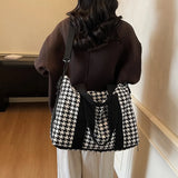 Pbong  Lazy Style Large Capacity Autumn Winter Handbag Tote Bag Travel Bag Dry Wet Separation Urban Simple Canvas Bag Soft Zipper Cl...