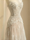 Ele Lace Bridal Gown New Sle Strapl Wedding Dr Long Tail out Door Ceremony Hotel Indoor Reception Dr