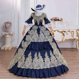 Rococo Baroque Historical Period Dress Pink Marie Antoinette Dresses 18th Century Ball Gown for Women