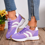 Pbong  New Thick Bottom Women Sneakers Outdoor Casual Comfortable Shoes Ladies Summer Casual Patchwork Leather Sneakers Women