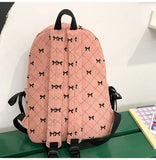 Pbong  Girl School Bag Backpack Back Pack For Teenager Women Children Female Pink Schoolbag Primary High Bagpack Class Teens Child Kids