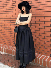 Goth Dark Elegant Lolita Mall Gothic Bodycon Long Dresses E-girl Grunge Style Lace Up Women Black Dress Alt Sexy Sling Partywear