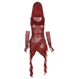 Streetwear 90s Grunge Mesh See Through Hooded Tops Cyber Y2K Irregular Hem Ruffles Hoodie Women Slim Blouse with Cuffs
