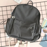 Pbong  Casual Women Backpack New Lightweight Nylon Girls' School Backpack Anti Theft Zipper Women's Travel Backpacks Student School Bag