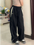 Casual Gray Sweatpants Women Wide Leg Black Joggers Classic Baggy Streetwear Oversized Sports Female Trousers All-match