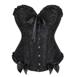 Sexy Lace Up Boned Gothic Corset Plus Size Body Shaper Clothing Women Steampunk Shapewear Bodysuit Waist Trainer Clothes Corsets