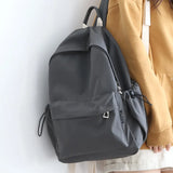 Pbong  Casual Women Backpack New Lightweight Nylon Girls' School Backpack Anti Theft Zipper Women's Travel Backpacks Student School Bag