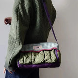 Korean Original Fashion Autumn Winter Crossbody Bags for Women Niche Lightweight Boston Bag Y2k Casual Streetwear Shoulder Bag