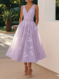 Pbong  Elegant Sleeveless Off Shoulder Long Dresses Women Summer Fashion Floral Print Lace-up Maxi Dress Casual