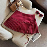 Pbong  2000s Harajuku Hot Girl Striped Slim Mini Skirts Y2k American Vintage Summer Short Party Skirts Subculture Sweet Casual Skirts