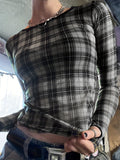 Stretchy Polyester Blend Crew Neck Long Sleeve Top - Elegant Striped Sheer Mesh - Machine Washable Women's Fashion
