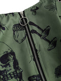 Butterfly Print Slingback Dress - Zipper Backless Cami Style, Casual Polyester Summer Dress for Women - Customized, Woven, No Elasticity, Random Printing, Strapless, Elegant, and Comfortable