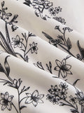 Elegant Sleeveless Plus Size Floral Print A-line Dress - Women's Clothing for Spring & Summer