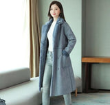 winter jacket women plus size clothing for women Warm Velvet Thicken Faux Suede Long Coats Parka Female Double Breasted Jacket