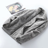 Winter women's polar fleece coral fleece jacket women outdoor warmth padded cardigan plush sweatshirt women pink hoodie