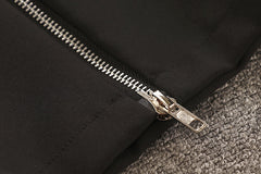 New  Summer Runway Designer Women Retro Butterfly Sleeveless Bow Tie Collar Ruffles Weave Striped Zipper Up Mini Dress