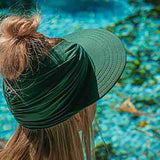 New Hat Women Summer Sun Visor Hat Women Girls Anti-UV Elastic Hollow Top Hat Outdoor Sun Hat Summer Hat Visor Caps For Ladies
